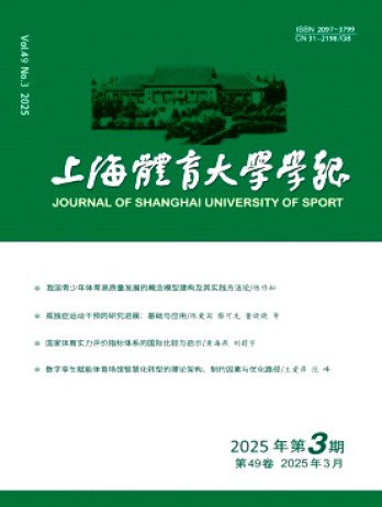 上海體育大學學報雜志